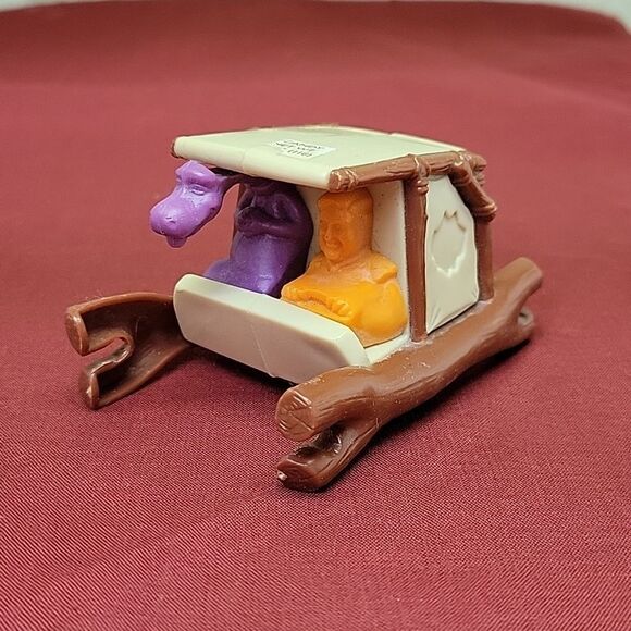 2 Vintage McDonalds Flintstones Mug Glass Cup RocDonalds 1993! - Picture 12 of 16